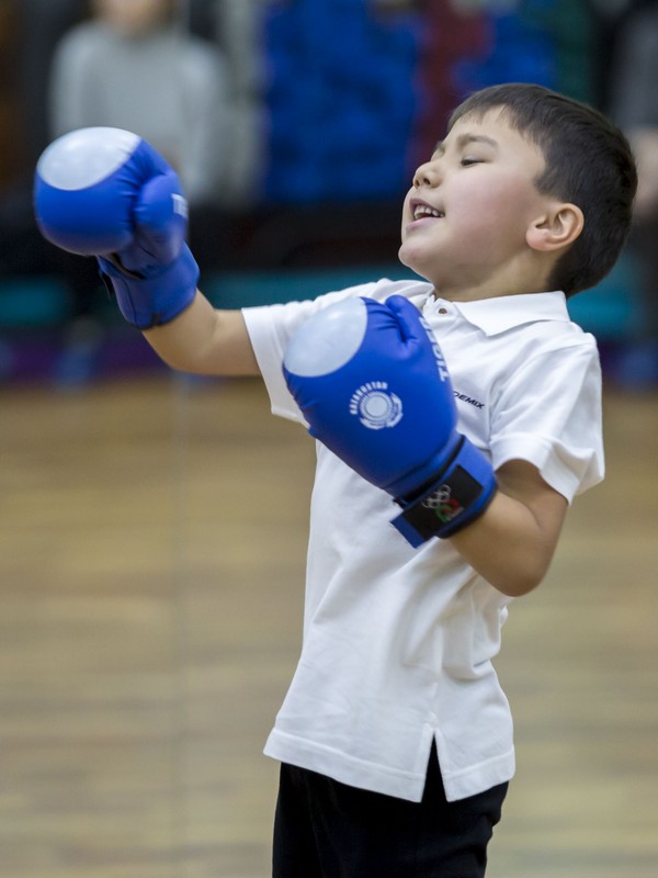 Открытый урок по таэквондо и kickboxing kids