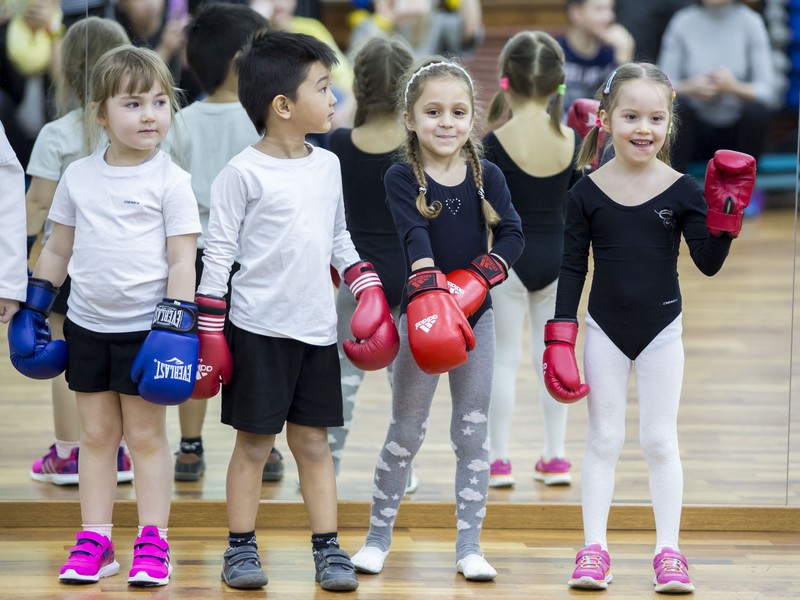 Открытый урок по таэквондо и kickboxing kids