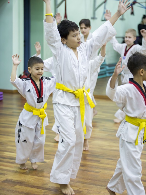 Открытый урок по таэквондо и kickboxing kids