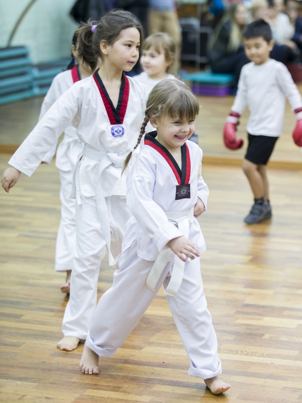 Открытый урок по таэквондо и kickboxing kids