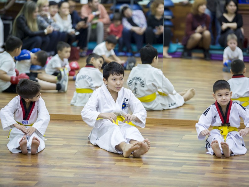 Открытый урок по таэквондо и kickboxing kids