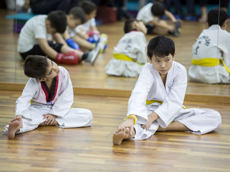 Открытый урок по таэквондо и kickboxing kids