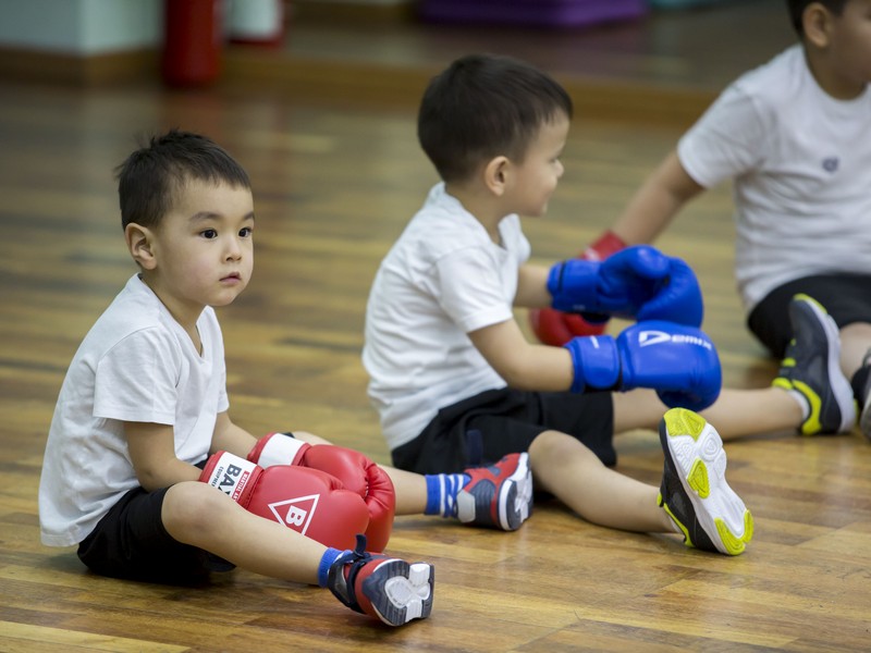 Открытый урок по таэквондо и kickboxing kids