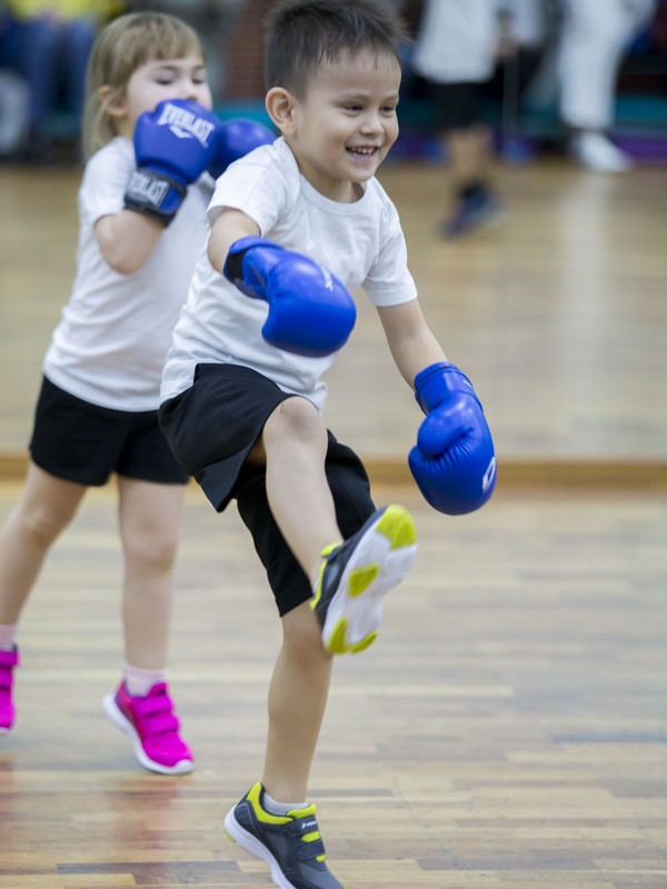 Открытый урок по таэквондо и kickboxing kids