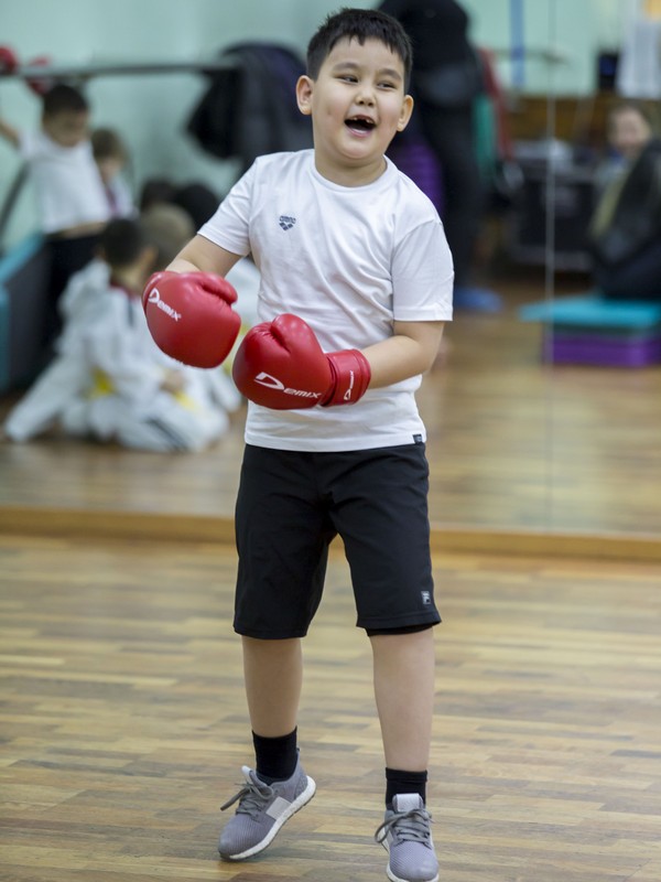 Открытый урок по таэквондо и kickboxing kids