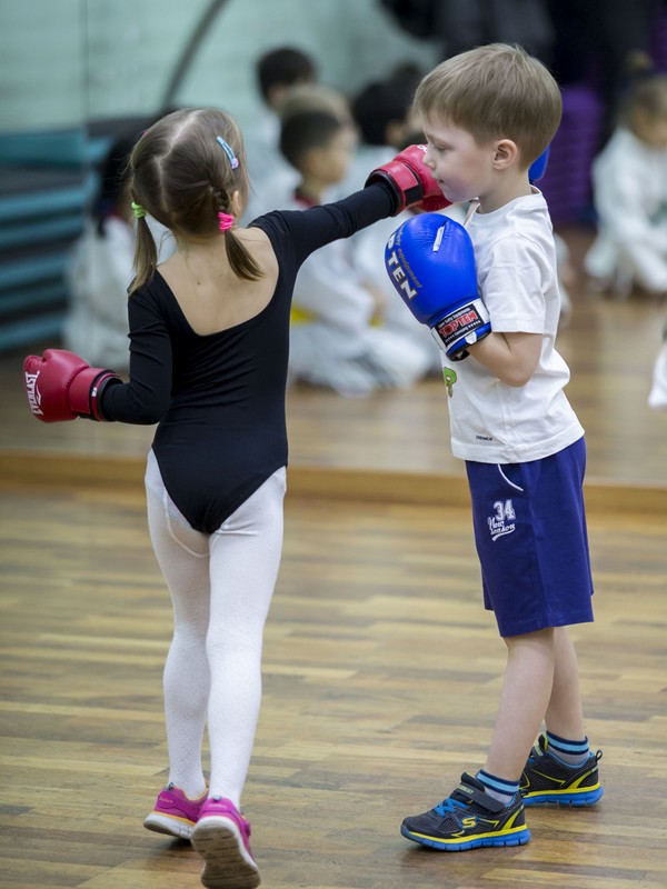 Открытый урок по таэквондо и kickboxing kids