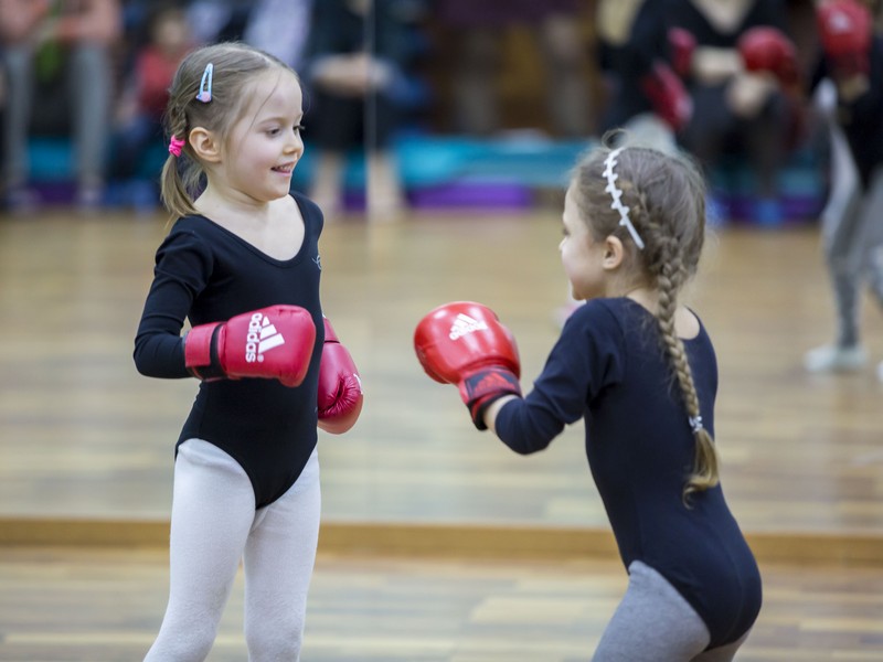 Открытый урок по таэквондо и kickboxing kids