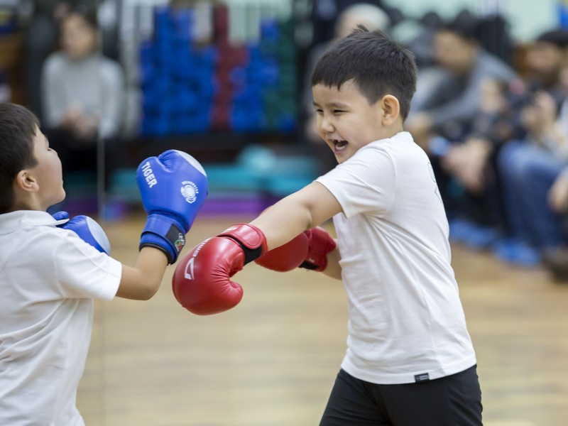 Открытый урок по таэквондо и kickboxing kids