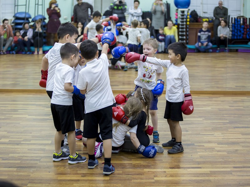 Открытый урок по таэквондо и kickboxing kids