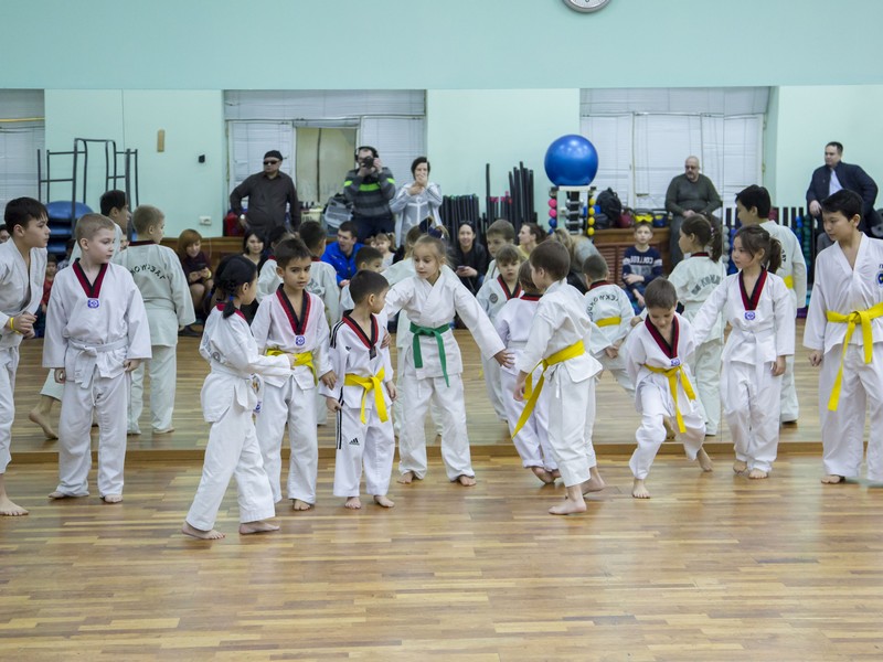 Открытый урок по таэквондо и kickboxing kids