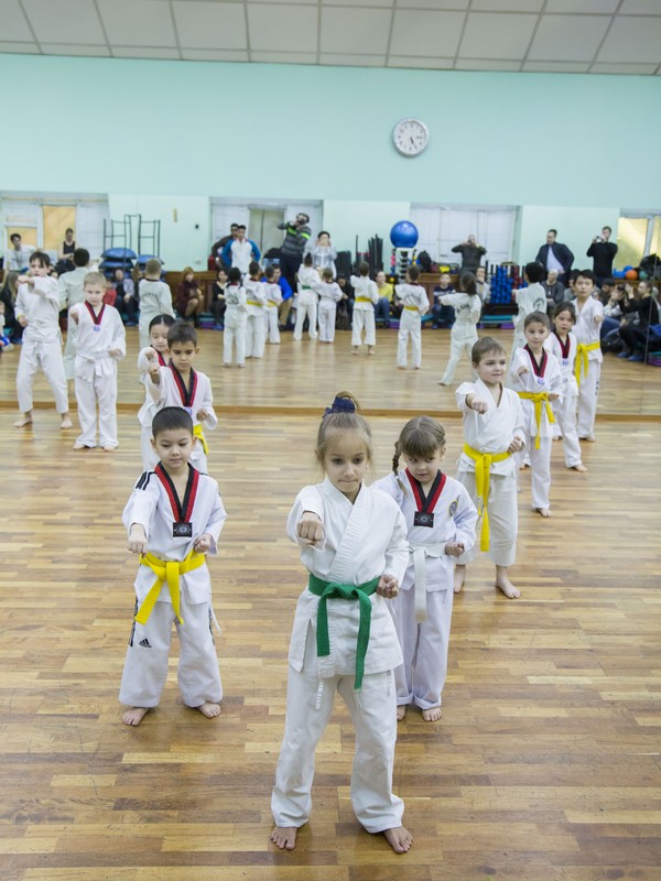 Открытый урок по таэквондо и kickboxing kids