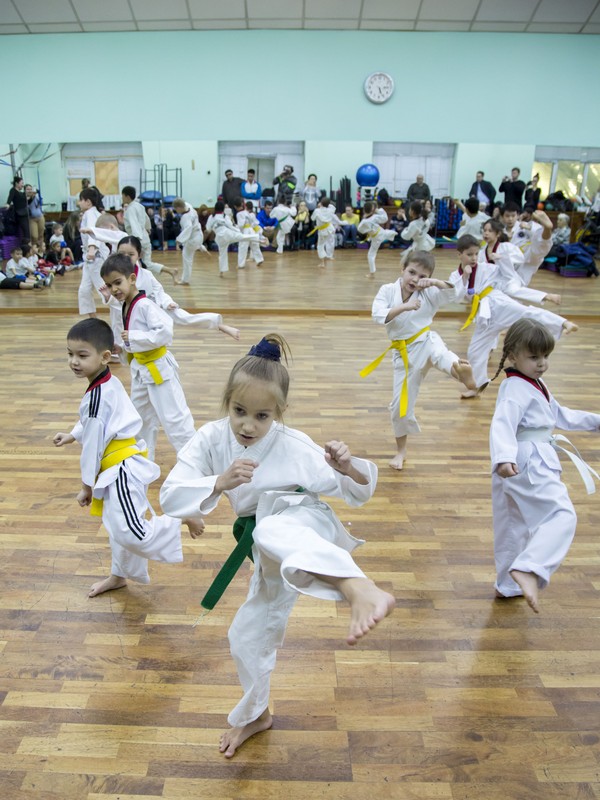 Открытый урок по таэквондо и kickboxing kids