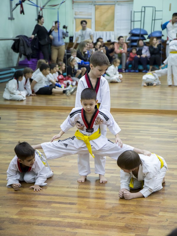 Открытый урок по таэквондо и kickboxing kids