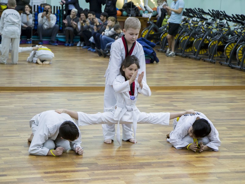 Открытый урок по таэквондо и kickboxing kids