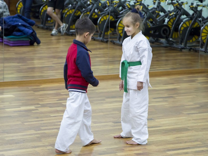 Открытый урок по таэквондо и kickboxing kids