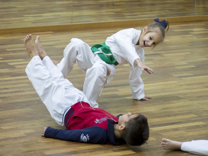 Открытый урок по таэквондо и kickboxing kids