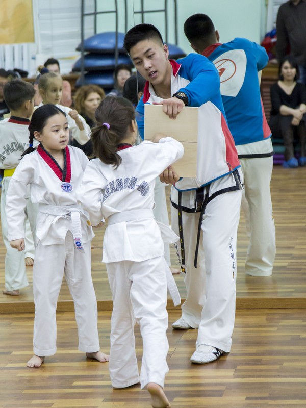 Открытый урок по таэквондо и kickboxing kids