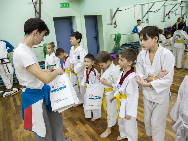 Открытый урок по таэквондо и kickboxing kids