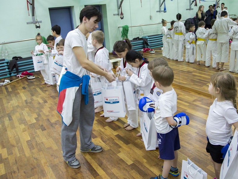 Открытый урок по таэквондо и kickboxing kids