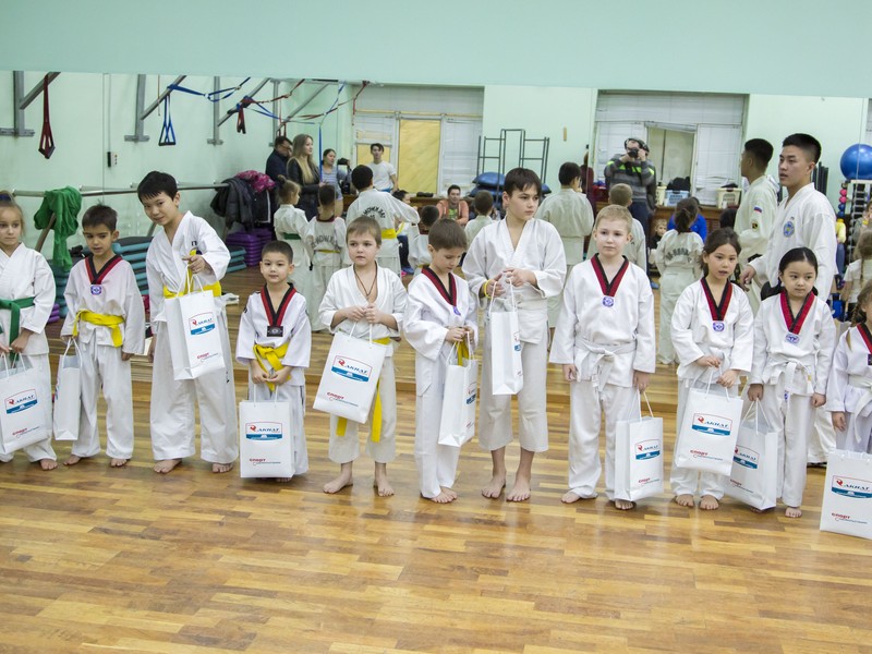 Открытый урок по таэквондо и kickboxing kids