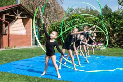 Көркем гимнастика бойынша ашық сабақ!