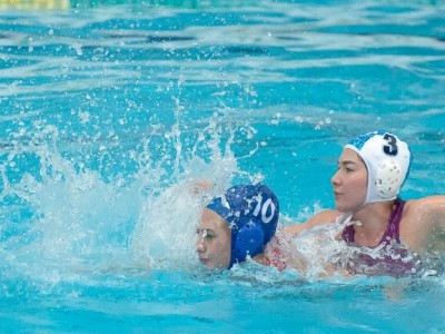 2014–2015 жылдардың маусымындағы әйелдердің командалары арасында су добынан Ресей чемпионатының 5 туры.