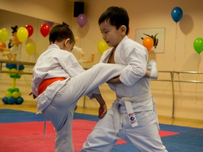 «Каратэ» секциясының ашық сабағы.