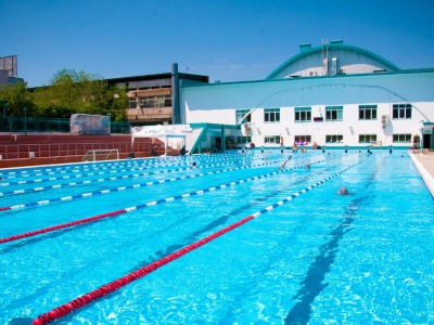 50 м бассейндегі жөндеу жұмыстары.