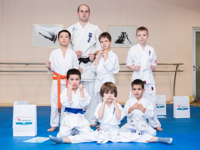 «Каратэ» секциясының ашық сабағы.