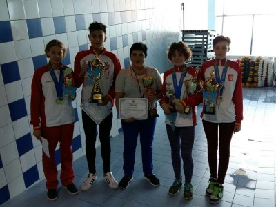 Сборная спортивного клуба «Rakhat Fitness» успешно выступила в Астане на чемпионате Казахстана по плаванию в третьей возрастной группе