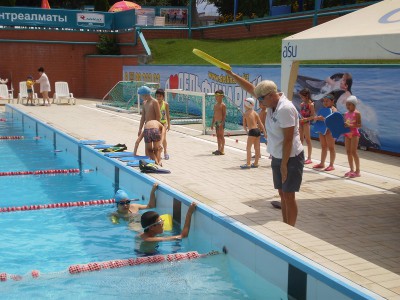 Открытое занятие по плаванию для группы детей с расстройством аутистического спектра